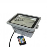 30W Multi color LED Flood Light with IR/RF remote